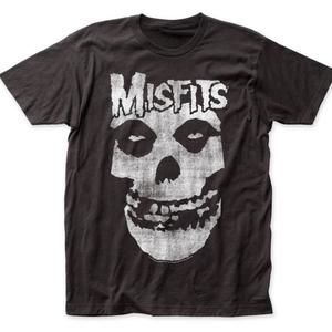 Misfits Distressed Skull Tee Shirt, Music Band Graphics Unisex T-shirt
